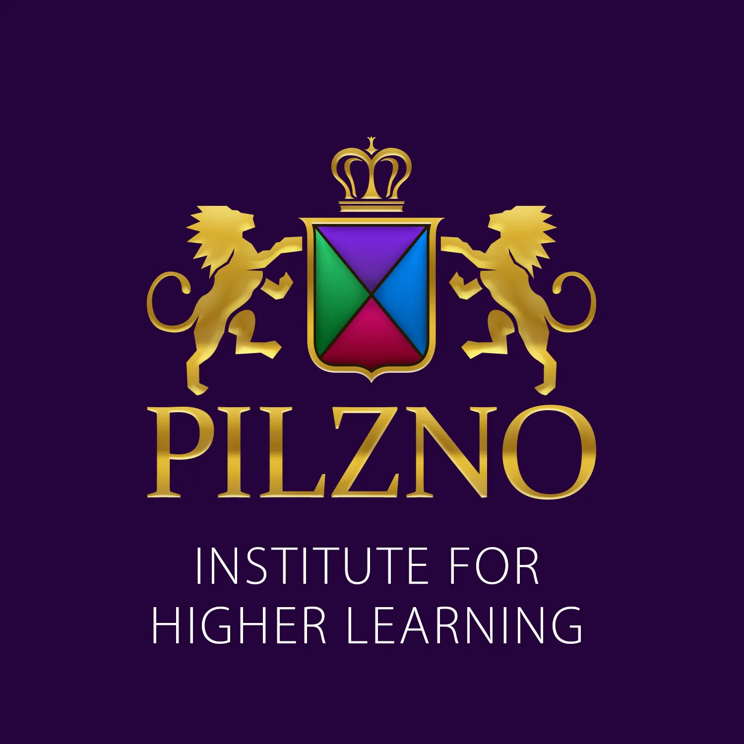 Pilzno Institute logo variant with institutional typography